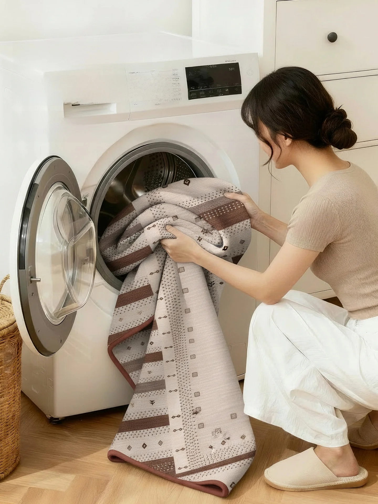 レトロな二重層ラグを選ぶべき理由は？中古風の洗えるカーペットがなぜ今注目なのか？