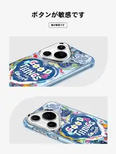 ユニークなデザインのブルーグラフィティキャット携帯ケース【華為機種対応・スタンド機能付き・防振効果】