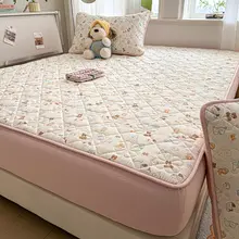防水加工のしわ加工サラサラ布おむつカバー【フルカバー・滑り止め・厚手】（セットアップ対応）