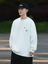 長袖Tシャツ 男性 カジュアル コーディネート おしゃれ 綿
