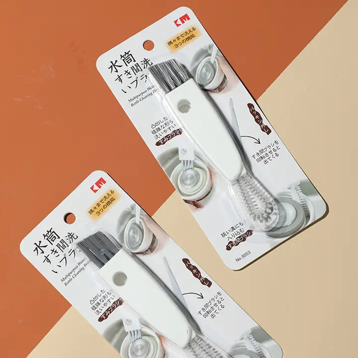 保温マグカップ用の隙間清掃ブラシセット【ストロー・ボトル洗浄用】