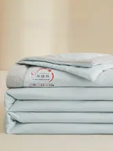 極上の柔らかさ！夏用クーリング毛布【新疆産コットン・春秋用・シングルサイズ】