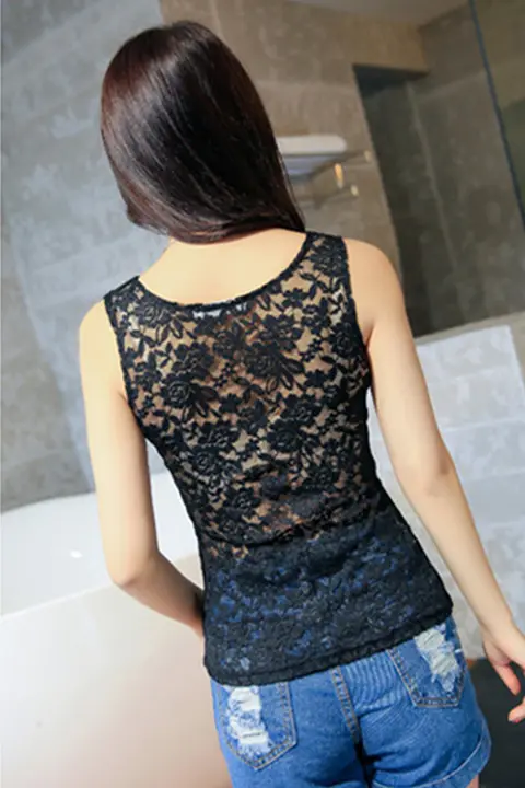 レースキャミソール【大きいサイズ・フィット感・セクシー・レイヤード用】