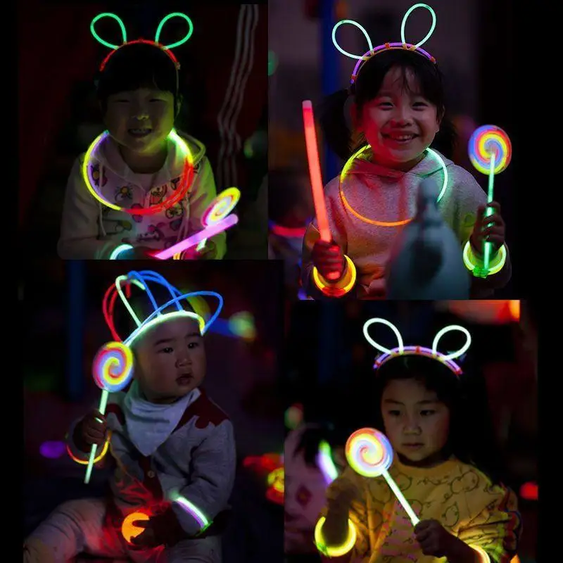 light fx と night glow がどんな違いか？自動発光フロッシーロリポップ風車で答えをつかむ