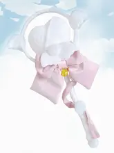 六芒星デザインのロリータスタイル魔法の杖【手作り・可愛い少女向け】