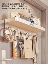 ドアの後ろに穴あけ不要の強力耐荷重フック個を設置します。