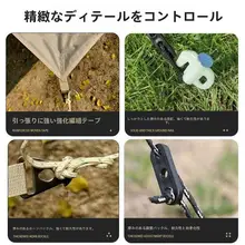 防水加工の大判キャンプ用タープ【UVカット・オクタゴンデザイン・アウトドア・雨天対応】