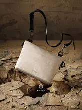 LINING ユニセックスショルダーバッグ【ブラック・通勤・カジュアル・スポーツ用】