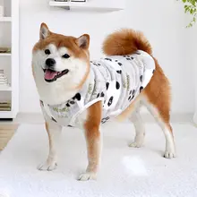 ペット用 冬季保温 犬用ウェア【柴犬・テディ・ビションフリーゼ用・リード付きベスト】