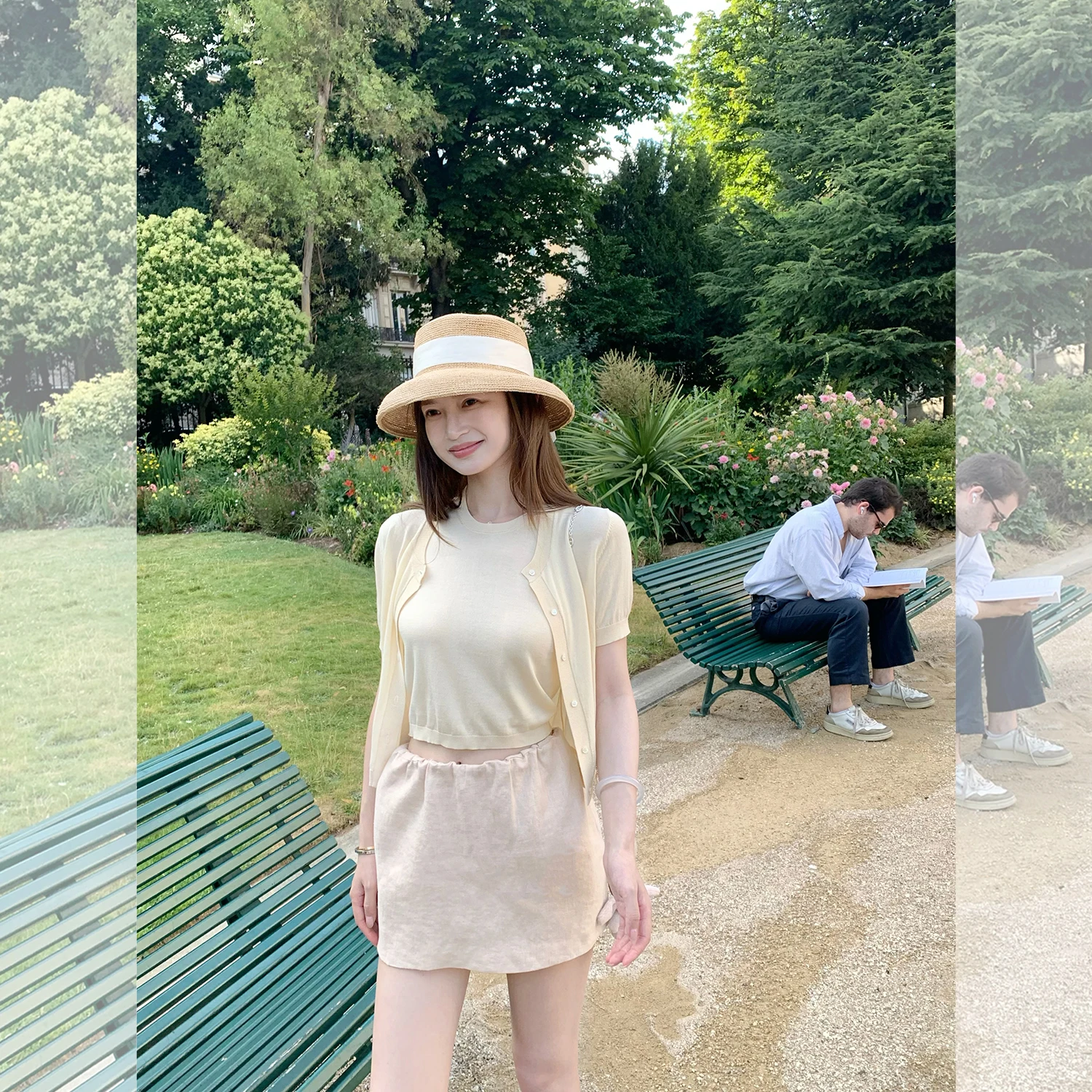 春夏のロングスカートをどう選ぶ？シンプルで軽やかな「フィットリネン」が今、私たちの日常を変える