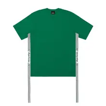 XPX サイドテープデザイン 丸首短袖Tシャツ