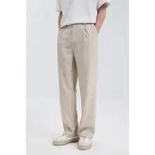 フィット メンズストレートパンツ【春夏用・軽量・ゆったりタイプ】