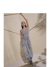 セットアップ レディース チューブトップ ストレートパンツ シンプル カジュアル おしゃれ こなれ感