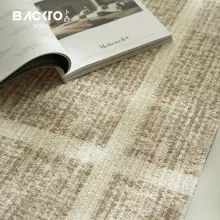 現代的な侘寂風のウールラグ【リビング・ソファ・テーブル用・ベッドサイド用】