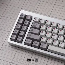 レトロPBT熱昇華キートップ【ガラス微珠・オリジナルデザイン】