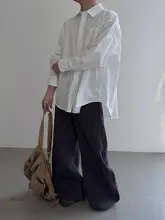 アメリカンレトロデザインのストレートパンツ【春夏用・男女兼用・ゆったりシルエット・ワイドレッグ】（セットアップ対応）