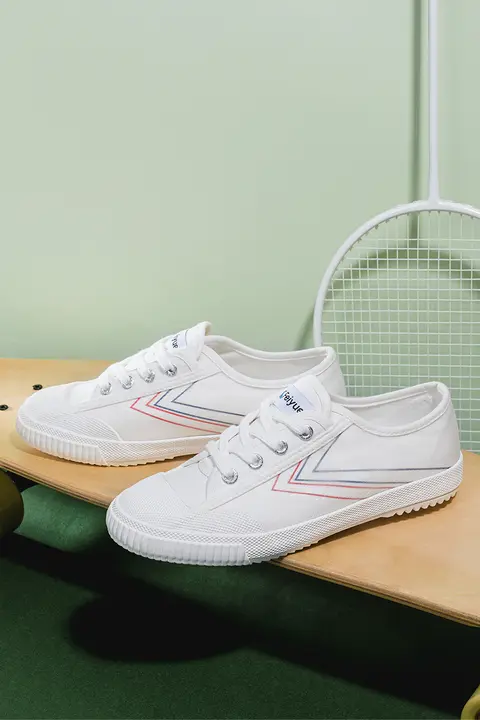 Feiyue キャンバススニーカー【秋用・レトロスタイル・シンプル・女性用】
