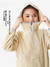女児用 UVカット防寒衣【UPF50+・軽量・夏用】