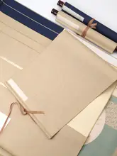 茶掛け用 絹製巻軸【白色シルク風・禅意のアート作品】