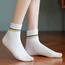 全棉中筒ソックス【秋冬用・厚手・吸汗防臭・抗菌】