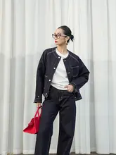 ハンプ混紡のトレンディなジャケットとストレートパンツ【カラーコンビネーション・セットアップ対応】