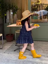 子供用夏のワンピース【不規則デザイン・肩紐付】（セットアップ対応）