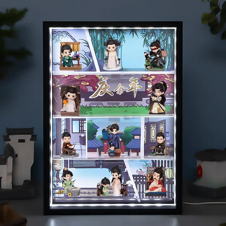 キャラクターコレクションフィギュア【ミニチュア・展示ボックス・装飾用】