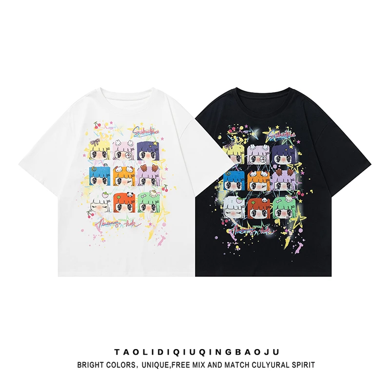 おしゃれ アイコンアニメをどう選ぶ？夏の日常に溶け込む、キュートなカートゥーンTシャツの選び方