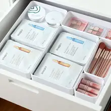 引き出し収納ボックス【仕切り付き・化粧品やキッチン用品整理に最適】
