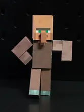 可動式マグネットキャラクター ペーパーアートモデル【アイアンゴーレム・手作り・コレクション用】