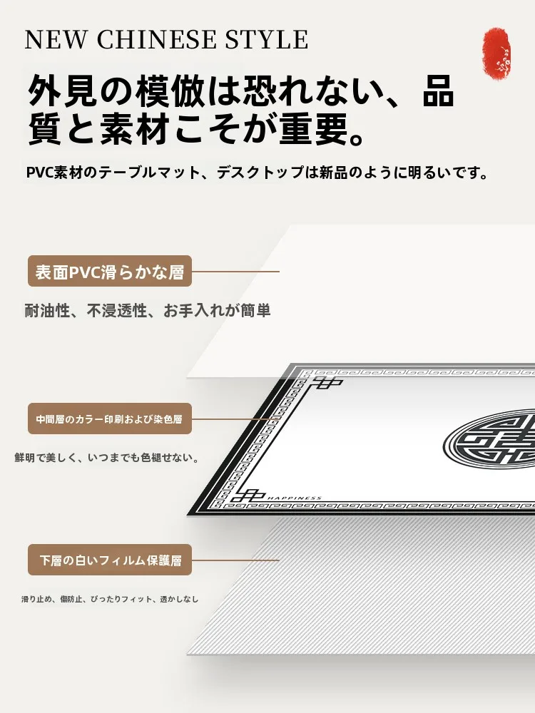 防水防油ソフトガラステーブルマット：ダイニングテーブルの下に敷くラグの実用性と耐久性