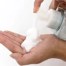 泡立て器付き洗顔フォームボトル【プッシュ式・ボディソープ・シャンプー用】