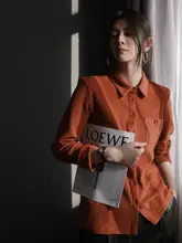 春秋用肌触りの良い両面起毛暖かいカーディガン【女性用・フィット・小さな襟付き】