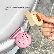 かわいい小象のトイレ用蓋開け具【衛生的で手 を汚さずに使用可能・トイレタリー・洗浄シール付き】（セットアップ対応）