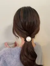 ヘアゴム レディース パール ヴィンテージ ヘアアクセサリー インスタ映え お団子ヘア