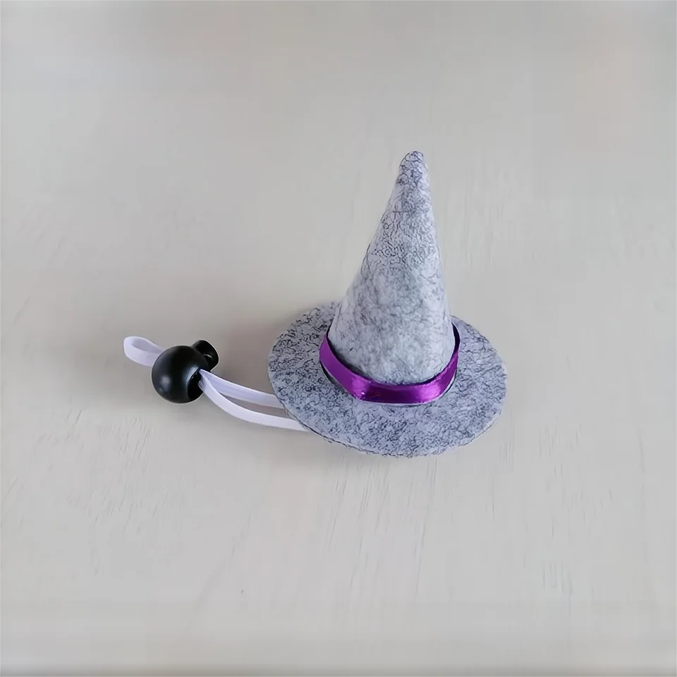 ペット用ハロウィン帽子【黒・ミニウィッチデザイン・犬猫用】