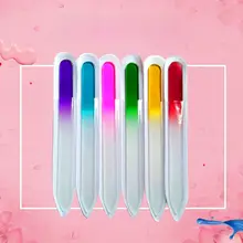 新型 水晶ガラス製ネイルファイル【マニキュア用・修甲道具・研磨用】