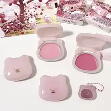 春先にぴったりの桜色チーク＆リップクリーム【柔らかな仕上がり・韓国風】