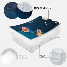 防水ピクニックマット【携帯用・アルミ蒸着・厚手・アウトドア用】