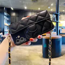 iPhone対応 スマホケース【ショルダーバッグ型・カードポケット・防落下・シリコン製】