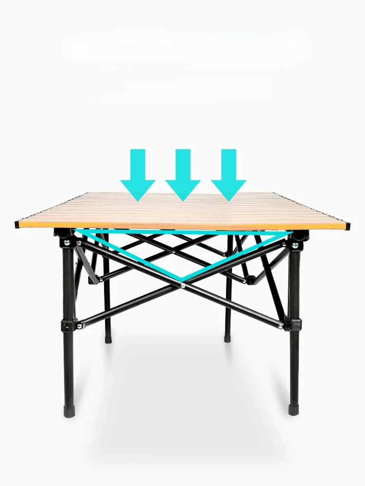 キャンプ道具を節約調達｜実際に使ってみた結果 - 折りたたみテーブルの収納性と実用性