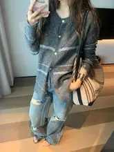 夏用 デザインデニムパンツ【ダメージ加工・レディース・フィット】
