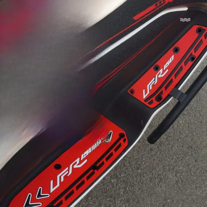 UFR150用ゴム製バイクフットマット【耐摩耗性・無損傷設置】