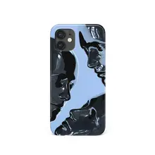 サイバーパンクアートロボット対応スマホケース【iPhone 7/8/Xs/12/13/14/15/16 Pro Max・IMDシリコンソフトケース】