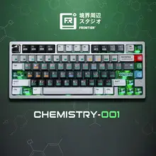 個性的な透光性ATK68用キーボードキーキャップ【PBT＋PC製・夜魔extreme対応】