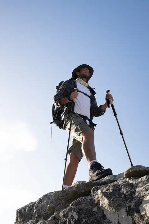 Naturehike カーボン超軽量伸縮式登山杖【防滑・アウトドア用】