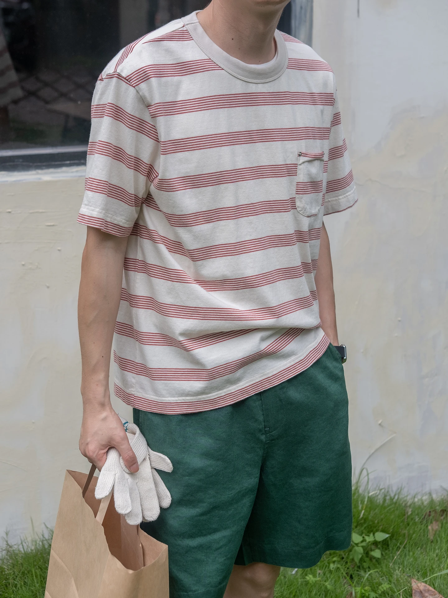 30代メンズブランドで夏をどう選ぶ？ビンテージ風ストライプTシャツが解決するリアルな悩み