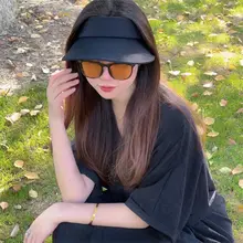 冷感素材の空頂日除け帽子【紫外線対策・アウトドア用・広めのつば】