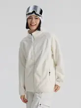 冷感素材 スノーボード用フリースジャケット【男女兼用・アウトドア・厚手・保温】