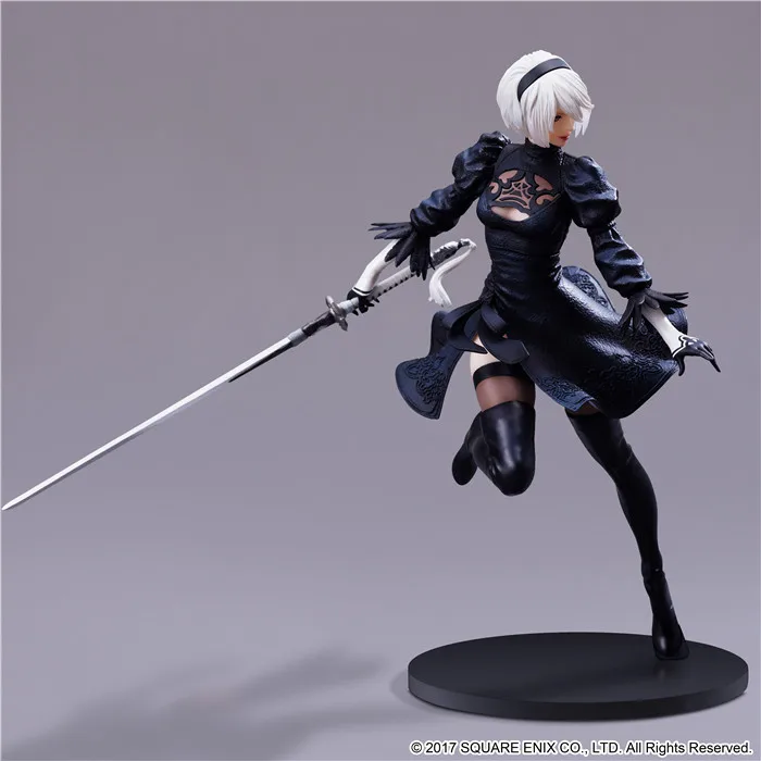 ニーアオートマタ 2B フィギュア：アニメ『ニル機械紀元』の代表的キャラクターとしての特徴と実際の使用シーン